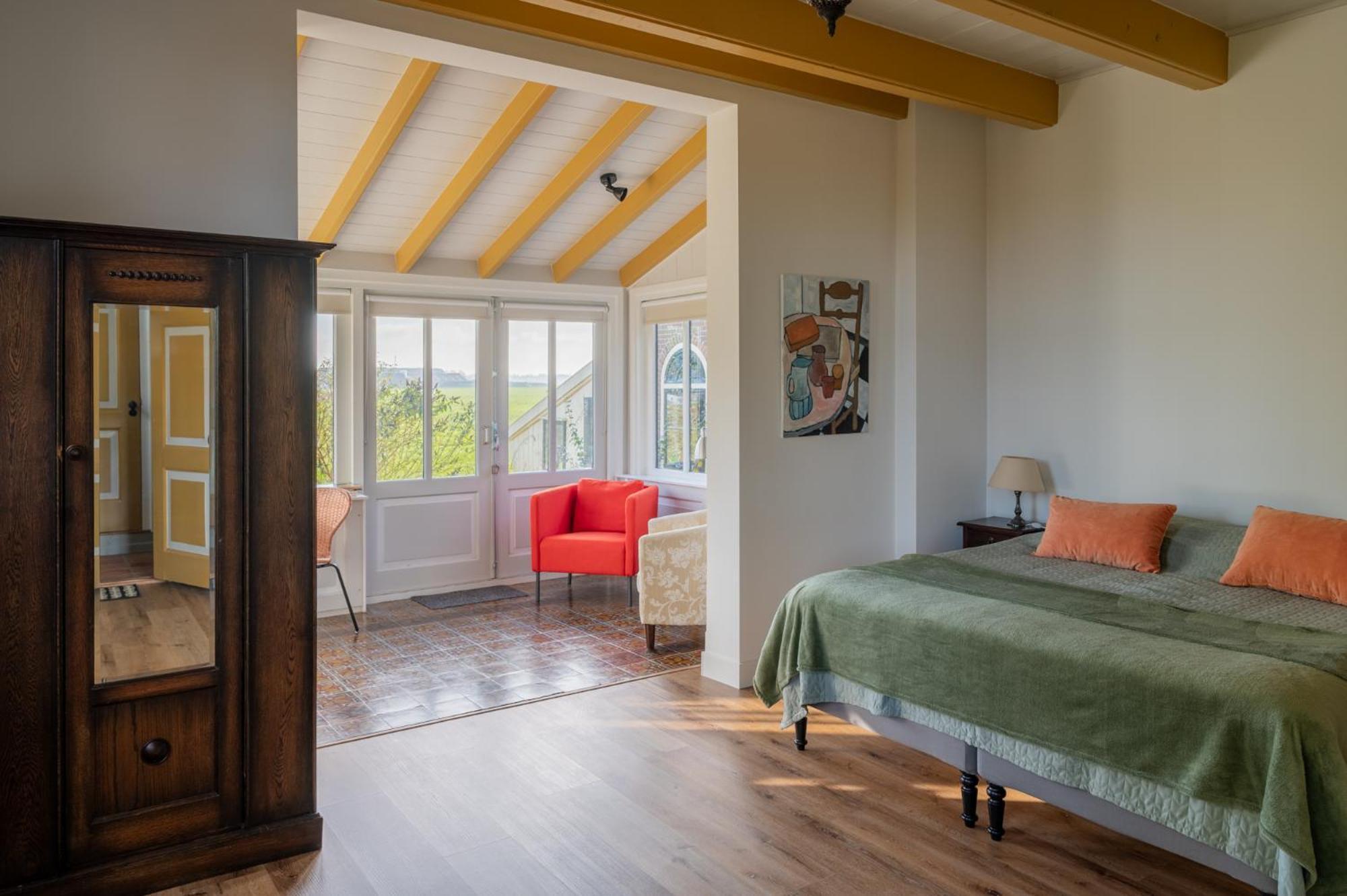 Kleinhoef - Charmante, Luxe Kamers In Een Boerderij Uit 1875 Nigtevecht Экстерьер фото